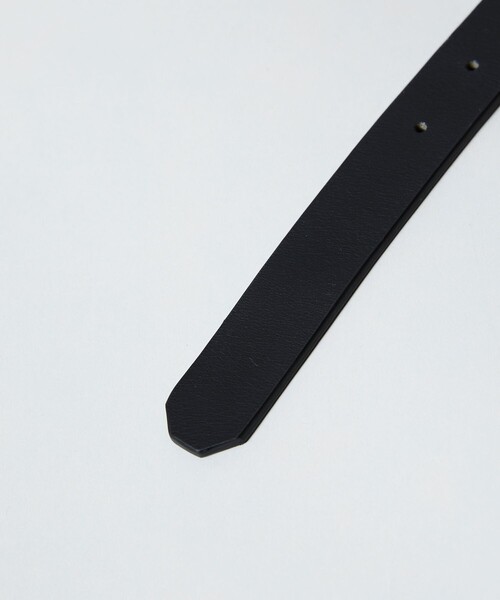 FREAK'S STORE（フリークスストア）の「限定展開 リアルレザー サークルバックルベルト（ベルト・メンズ・ブラック系その他/ブラック・MEDIUM/LARGE）」の4枚目の写真