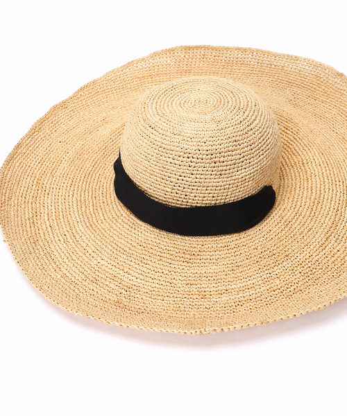 MAISON N.H PARIS メゾン・エヌ・アッシュ・パリ　ハット MAISON N.H PARIS [メゾンエヌアッシュパリ] - Noa raffia hat