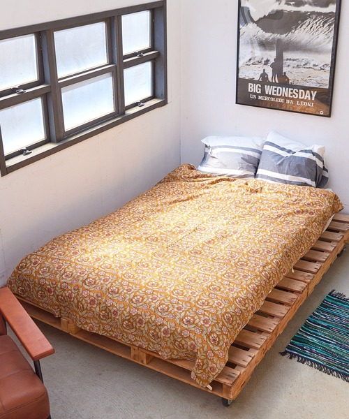 チャイハネ（チャイハネ）の「【チャイハネ】ブロリックループ付きマルチクロス（インテリア雑貨・レディース・ブラック/ネイビー/キャメル・FREE）」の3枚目の写真