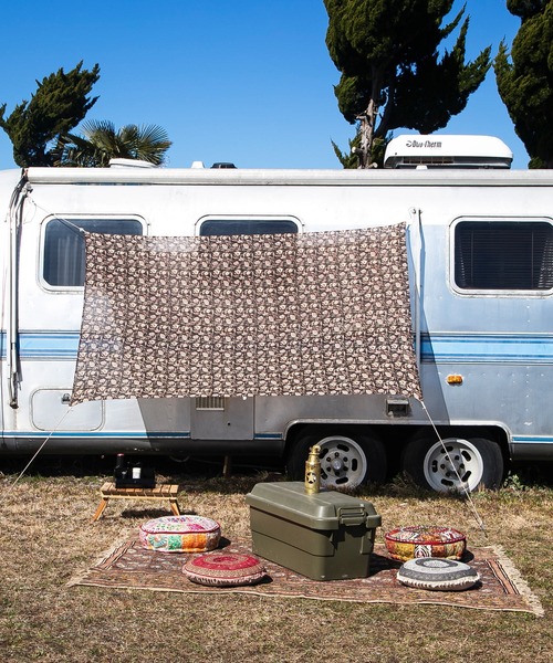 チャイハネ（チャイハネ）の「【チャイハネ】ブロリックループ付きマルチクロス（インテリア雑貨・レディース・ブラック/ネイビー/キャメル・FREE）」の5枚目の写真