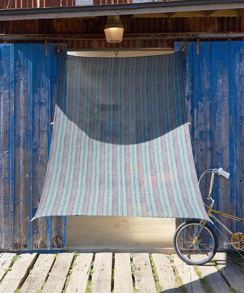 チャイハネ（チャイハネ）の「【チャイハネ】ブロリックループ付きマルチクロス（インテリア雑貨・レディース・ブラック/ネイビー/キャメル・FREE）」の8枚目の写真