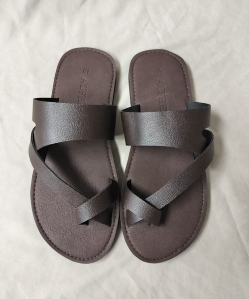 Starting Over（スターティングオーバー）の「アシメトングサンダル/レディース メンズ（サンダル・メンズ・ブラウン/ブラック・M/L）」の10枚目の写真
