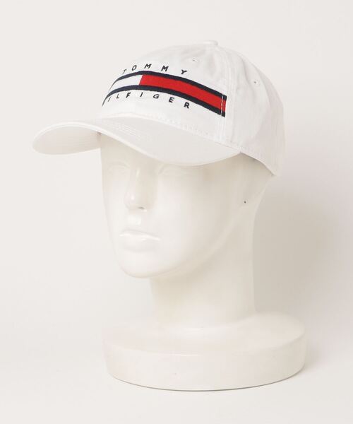 TOMMY HILFIGER（トミーヒルフィガー）の「TOMMY HILFIGER / トミー ヒルフィガー TINO CAP ローキャップ（キャップ・メンズ・ブラック/ホワイト/ネイビー/その他1・FREE）」の2枚目の写真