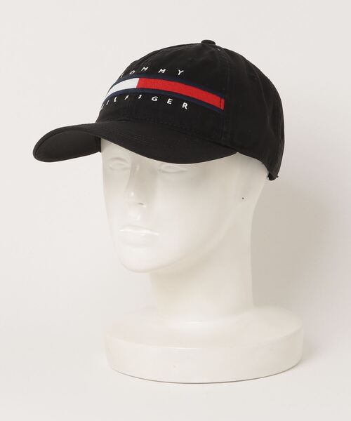 TOMMY HILFIGER（トミーヒルフィガー）の「TOMMY HILFIGER / トミー ヒルフィガー TINO CAP ローキャップ（キャップ・メンズ・ブラック/ホワイト/ネイビー/その他1・FREE）」の3枚目の写真