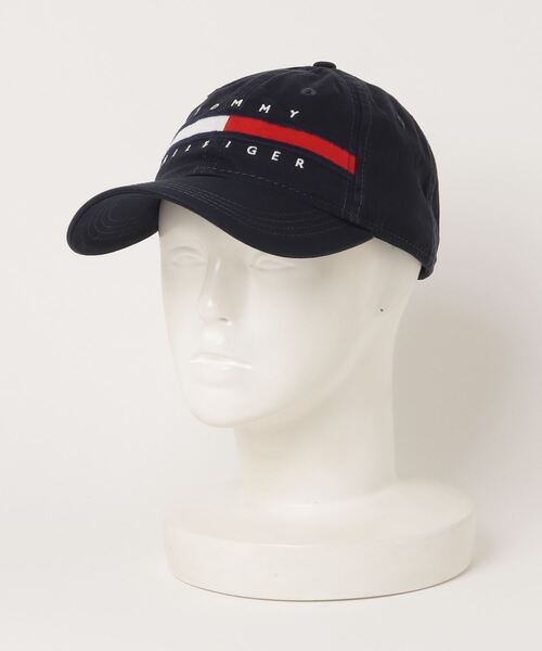 TOMMY HILFIGER（トミーヒルフィガー）の「TOMMY HILFIGER / トミー ヒルフィガー TINO CAP ローキャップ（キャップ・メンズ・ブラック/ホワイト/ネイビー/その他1・FREE）」の14枚目の写真