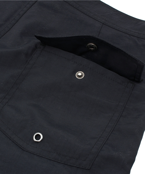 Saturdays NYC（サタデーズ ニューヨークシティ ）の「SATURDAYS SURF NYC / “Logan Boardshort” ショーツ（水着・メンズ・ブラック/ネイビー・30inch/32inch/28inch）」の7枚目の写真