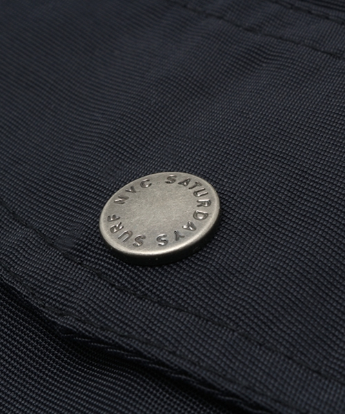 Saturdays NYC（サタデーズ ニューヨークシティ ）の「SATURDAYS SURF NYC / “Logan Boardshort” ショーツ（水着・メンズ・ブラック/ネイビー・30inch/32inch/28inch）」の10枚目の写真