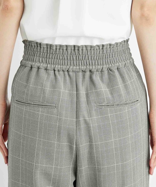 ROPE' PICNIC（ロペピクニック）の「リンクコーデ/チェックイージーワイドパンツ（その他パンツ・レディース・グレー・38/40/36）」の14枚目の写真