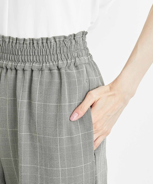 ROPE' PICNIC（ロペピクニック）の「リンクコーデ/チェックイージーワイドパンツ（その他パンツ・レディース・グレー・38/40/36）」の16枚目の写真