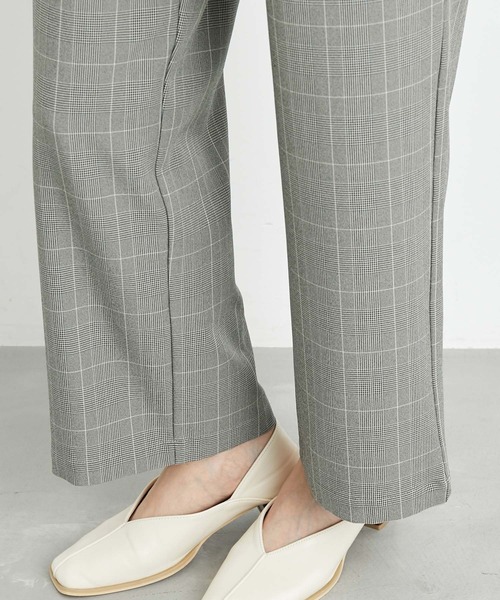 ROPE' PICNIC（ロペピクニック）の「リンクコーデ/チェックイージーワイドパンツ（その他パンツ・レディース・グレー・38/40/36）」の17枚目の写真