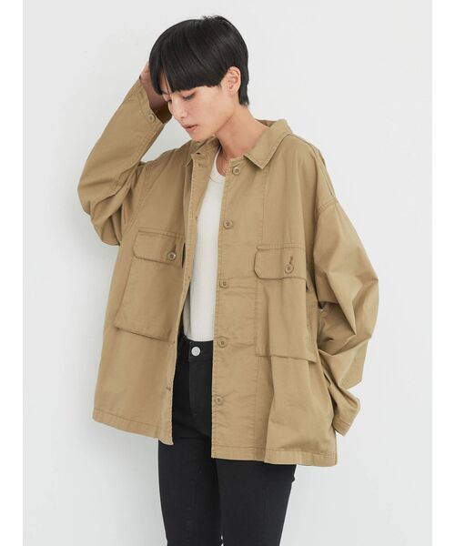 AMERICAN HOLIC（アメリカンホリック）の「ミリタリーシャツブルゾン