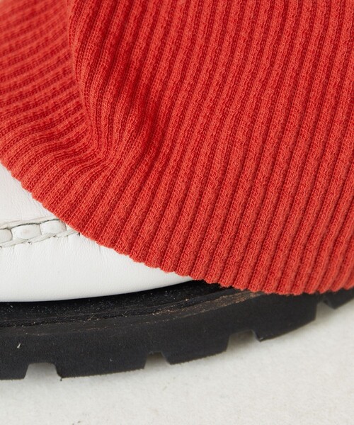 FREAK'S STORE（フリークスストア）の「限定展開　セルフカット リブワイド イージーパンツ（その他パンツ・レディース・オレンジ/グリーン/ナチュラル/グレー/イエロー/ブラック/ブルー・ﾌﾘ-）」の18枚目の写真