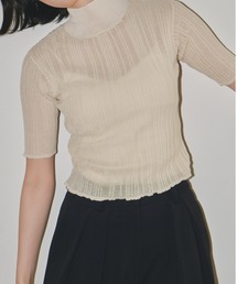 TODAYFUL | シアーストライプトップス(Tシャツ/カットソー)