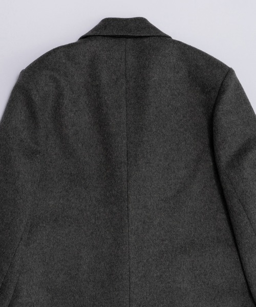 PRANK PROJECT（プランクプロジェクト）の「カシミアビーバーダブルチェスターコート / Cashmere Beaver Double Chester Coat（チェスターコート・レディース・チャコールグレー/グレー/ブラック/キャメル・FREE）」の16枚目の写真