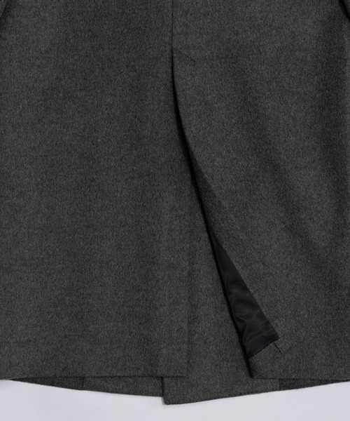 PRANK PROJECT（プランクプロジェクト）の「カシミアビーバーダブルチェスターコート / Cashmere Beaver Double Chester Coat（チェスターコート・レディース・チャコールグレー/グレー/ブラック/キャメル・FREE）」の21枚目の写真