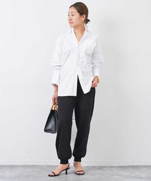 DEUXIEME CLASSE - マディソンブルー SWING TWISTED シャツ OX Deuxieme Classe（ドゥーズィエムクラス）の「【MADISONBLUE