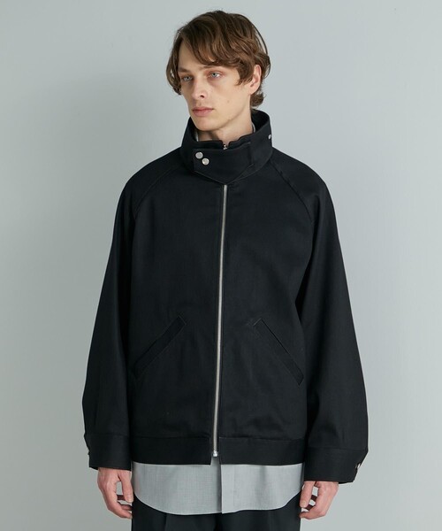 UNITED TOKYO（ユナイテッドトウキョウ）の「10ozライトデニムスタンドBL（ブルゾン・メンズ・ブラック/インディゴブルー・1/2）」の6枚目の写真