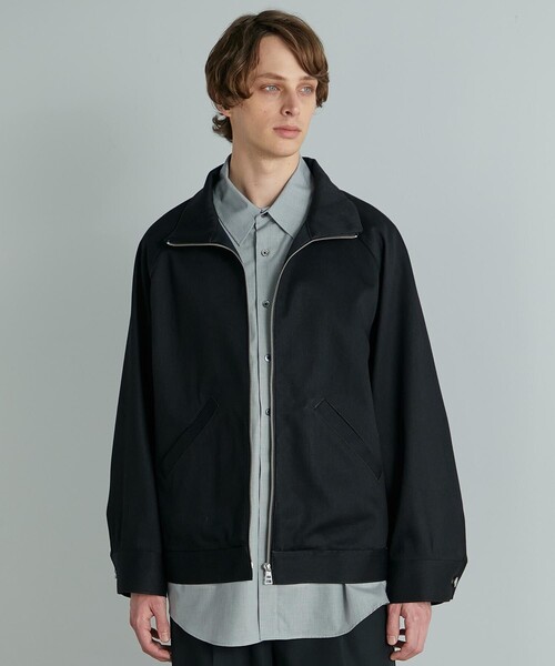 UNITED TOKYO（ユナイテッドトウキョウ）の「10ozライトデニムスタンドBL（ブルゾン・メンズ・ブラック/インディゴブルー・1/2）」の7枚目の写真