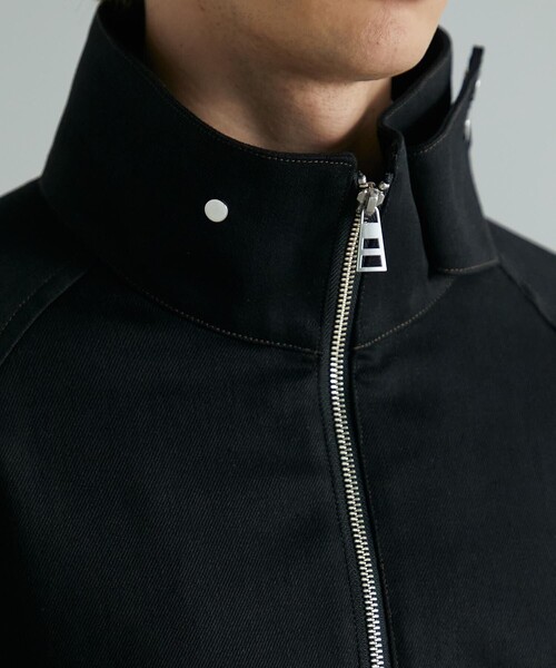 UNITED TOKYO（ユナイテッドトウキョウ）の「10ozライトデニムスタンドBL（ブルゾン・メンズ・ブラック/インディゴブルー・1/2）」の11枚目の写真