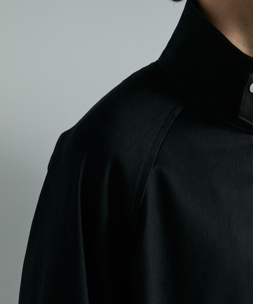 UNITED TOKYO（ユナイテッドトウキョウ）の「10ozライトデニムスタンドBL（ブルゾン・メンズ・ブラック/インディゴブルー・1/2）」の14枚目の写真