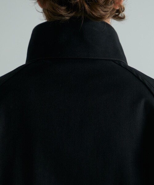 UNITED TOKYO（ユナイテッドトウキョウ）の「10ozライトデニムスタンドBL（ブルゾン・メンズ・ブラック/インディゴブルー・1/2）」の15枚目の写真