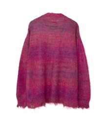 KAMIYA（カミヤ）の「Kasuri Mohair Cardigan（カーディガン