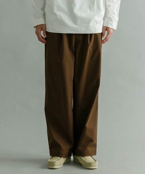 URBAN RESEARCH（アーバンリサーチ）の「『イージーケア/撥水』『UR TECH POLIsh POLI』PANTS（その他パンツ・メンズ・ネイビー/ブラウン/アイボリー・SMALL/MEDIUM/LARGE）」の13枚目の写真