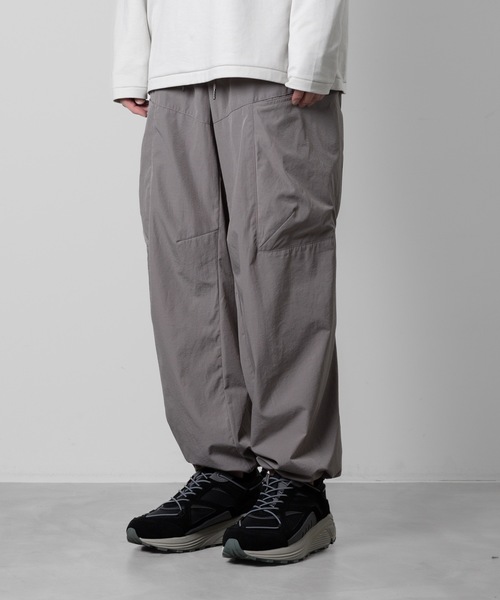 Toironier グレー カーゴパンツ Toironier カーゴパンツ Toironier/トワロニエ/ELEPHANT CARGO