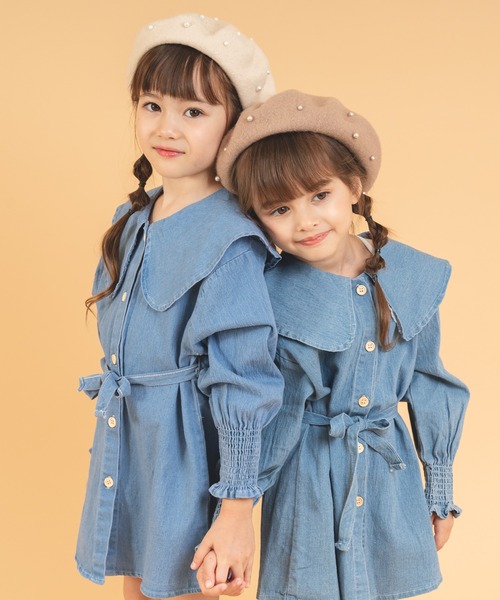 URBAN CHERRY（アーバンチェリー）の「ビッグカラーフレアデニム