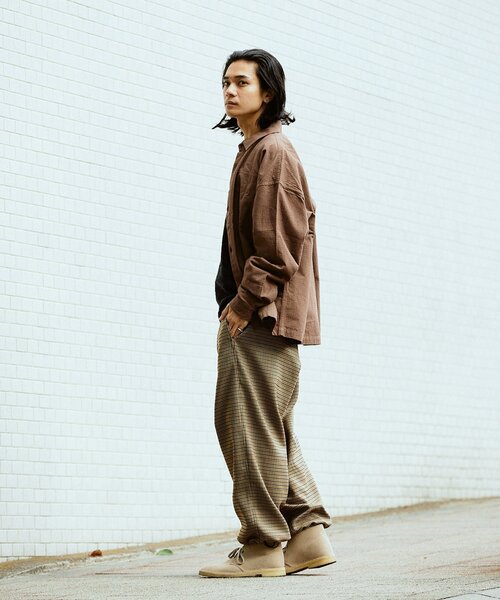 JOURNAL STANDARD(ジャーナルスタンダード)の「テック ツイード オーバーパンツ(その他パンツ・メンズ・ベージュ/ブラウン/チャコールグレー・SMALL/MEDIUM/LARGE)」の11枚目の写真