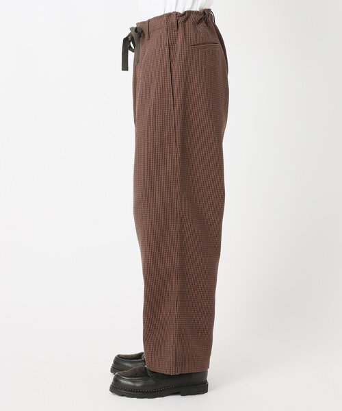 JOURNAL STANDARD(ジャーナルスタンダード)の「テック ツイード オーバーパンツ(その他パンツ・メンズ・ベージュ/ブラウン/チャコールグレー・SMALL/MEDIUM/LARGE)」の4枚目の写真