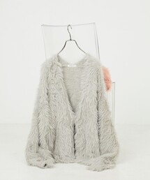 FREAK'S STORE | 限定展開　フェザーヤーン シャギー ニットカーディガン(カーディガン/ボレロ)