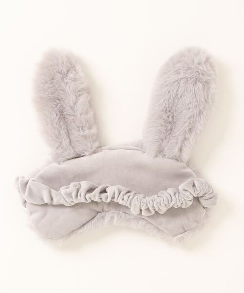 aimoha（アイモハ）の「aimoha home　眠たいうさちゃんヘアバンド（ヘアゴム・レディース・ベージュ/グレー/ピンク・FREE）」の4枚目の写真