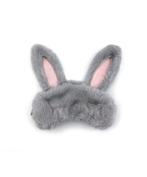 aimoha（アイモハ）の「aimoha home　眠たいうさちゃんヘアバンド（ヘアゴム・レディース・ベージュ/グレー/ピンク・FREE）」の2枚目の写真