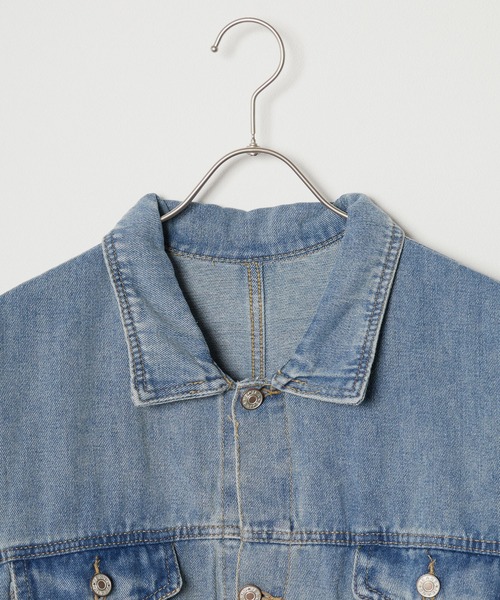 Theater code（シアターコード）の「relax silhouette denim jacket/デニムジャケット オーバーサイズ（デニムジャケット・メンズ・ブラック/ブルー・FREE）」の11枚目の写真