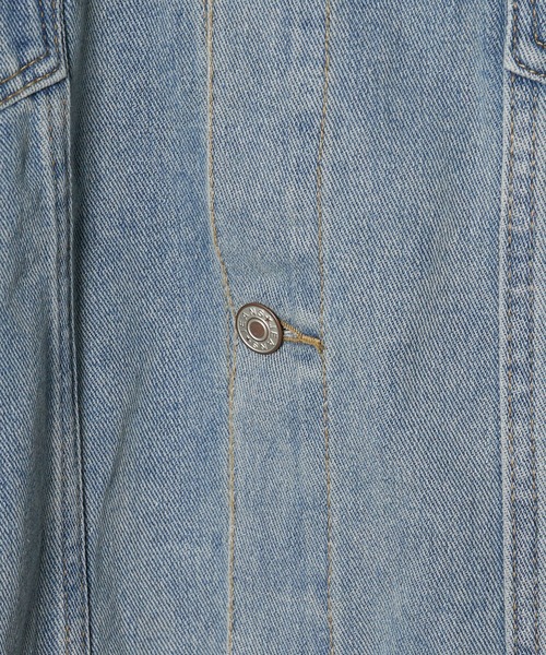 Theater code（シアターコード）の「relax silhouette denim jacket/デニムジャケット オーバーサイズ（デニムジャケット・メンズ・ブラック/ブルー・FREE）」の13枚目の写真