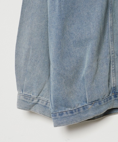 Theater code（シアターコード）の「relax silhouette denim jacket/デニムジャケット オーバーサイズ（デニムジャケット・メンズ・ブラック/ブルー・FREE）」の14枚目の写真