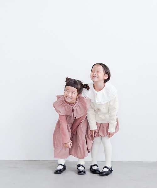 LOWRYS FARM（ローリーズファーム）の「２ＷＡＹバルーンワンピースロングスリーブ　 986755（ワンピース・キッズ・ピンク/ブラック・110cm/150cm/120cm/140cm/130cm）」の11枚目の写真