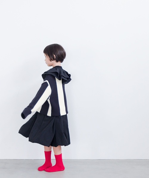 LOWRYS FARM（ローリーズファーム）の「２ＷＡＹバルーンワンピースロングスリーブ　 986755（ワンピース・キッズ・ピンク/ブラック・110cm/150cm/120cm/140cm/130cm）」の15枚目の写真