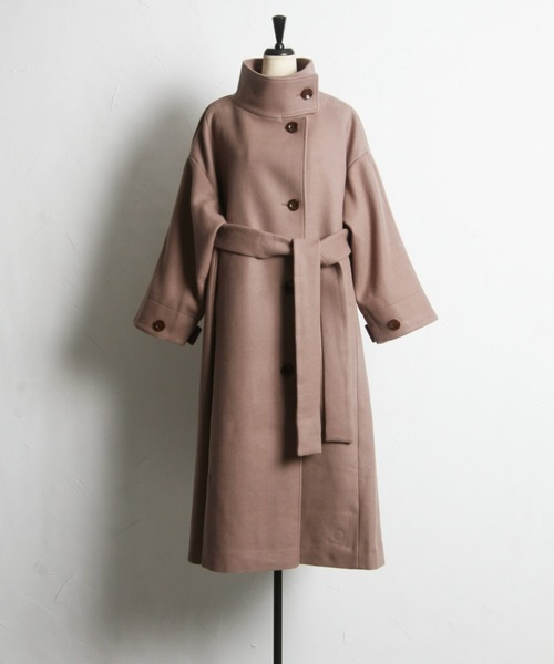 スタンドカラーコート（その他アウター）｜&. NOSTALGIA（アンドドット