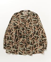 sandy | 【sandy】プリントUヨークブラウス(シャツ/ブラウス)