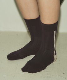 The Role design（ザロールデザイン）の「【 The Role design / ザ・ロールデザイン 】 SIDE LINE SOCKS WOMENS / サイドラインソックス ウィメンズ（ソックス/靴下）」