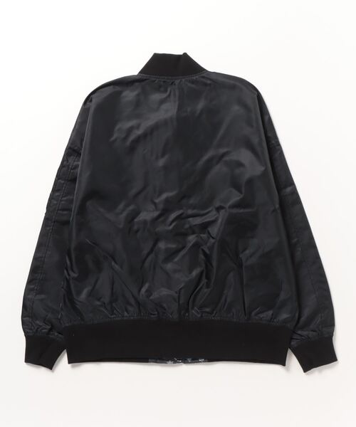 Subciety(サブサエティ)の「REVERSIBLE MA-1(MA-1・メンズ・ブラック・X-LARGE/LARGE/MEDIUM/SMALL)」の9枚目の写真