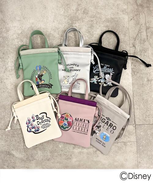 UNTITLED（アンタイトル）の「◆【Disney】My Favorite Character ショルダーバッグ（ショルダーバッグ・レディース・ブラック系4/シルバー系4/ライトパープル/グレー系4/アイボリー系4/グリーン系5・99）」の7枚目の写真