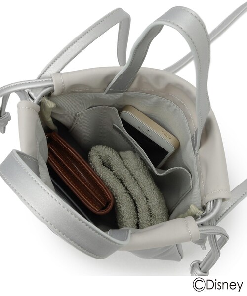 UNTITLED（アンタイトル）の「◆【Disney】My Favorite Character ショルダーバッグ（ショルダーバッグ・レディース・ブラック系4/シルバー系4/ライトパープル/グレー系4/アイボリー系4/グリーン系5・99）」の18枚目の写真