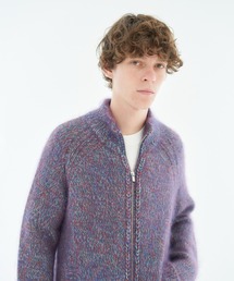 ESTNATION / ミックスヤーンドライバーズニット