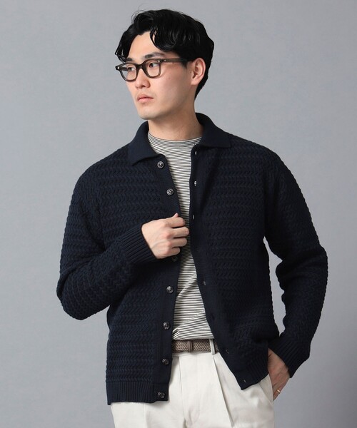 A VONTADE(アボンタージ)の「*A VONTADE / ボーダー ポケットTシャツ(Tシャツ/カットソー・メンズ・グレー/ネイビー・MEDIUM/LARGE/SMALL)」の8枚目の写真