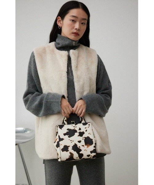 AZUL by moussy(アズールバイマウジー)の「メタルフレームバッグ(ショルダーバッグ・レディース・アイボリー/ブラック/ブルー/ホワイト系その他・FREE)」の20枚目の写真