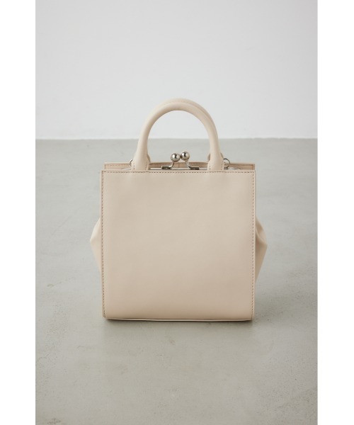 AZUL by moussy(アズールバイマウジー)の「メタルフレームバッグ(ショルダーバッグ・レディース・アイボリー/ブラック/ブルー/ホワイト系その他・FREE)」の10枚目の写真