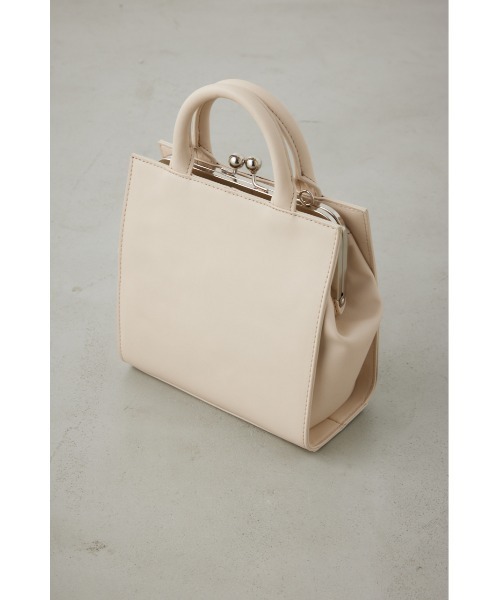 AZUL by moussy(アズールバイマウジー)の「メタルフレームバッグ(ショルダーバッグ・レディース・アイボリー/ブラック/ブルー/ホワイト系その他・FREE)」の13枚目の写真